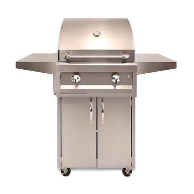 Artisan American Eagle 26-Inch 2 Burner Freestanding Gas Grill With Marine Armour