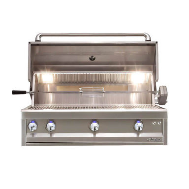 Artisan Professional 42-Inch 3 Burner Freestanding Gas Grill | Spring Assisted Grill Hood