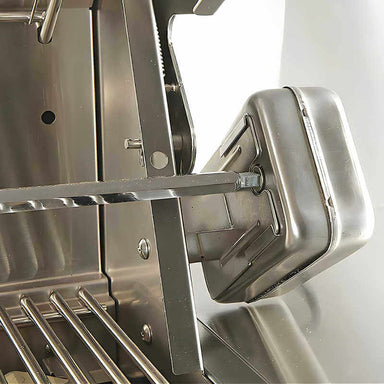 Artisan Rotisserie Kit For Artisan 26-Inch Gas Grills | Stainless Steel Motor