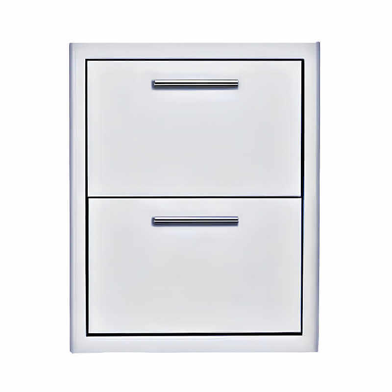 Blaze 16 Inch Stainless Steel Double Access Drawer