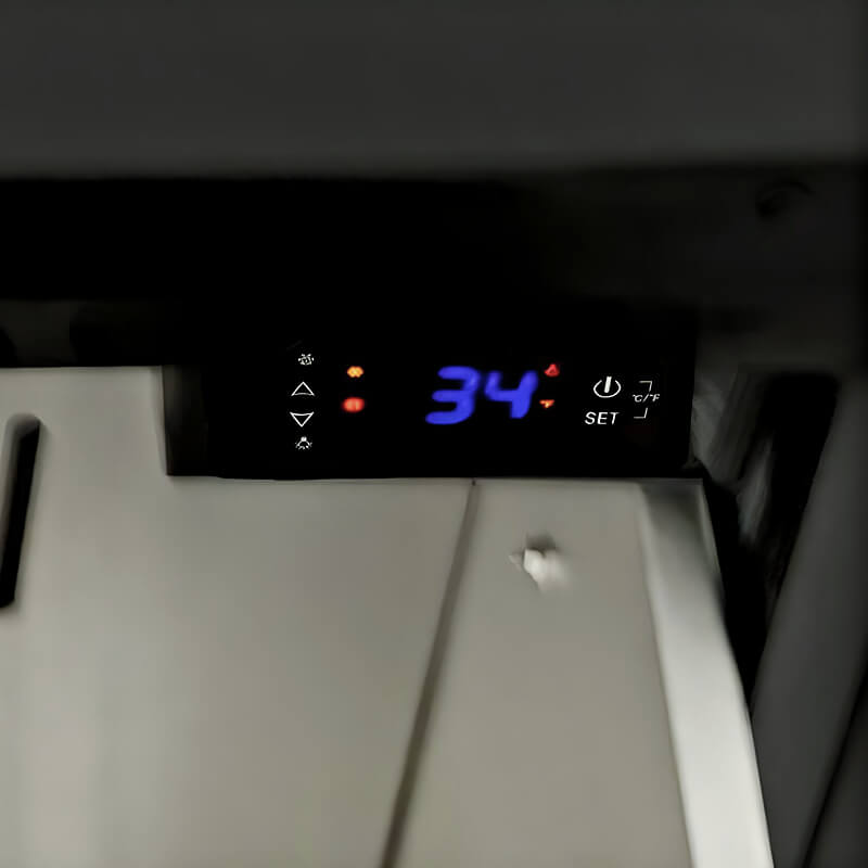 Blaze 23.5 Inch 5.1 Cu. Ft. Double Drawer Refrigerator | Digital Thermostat