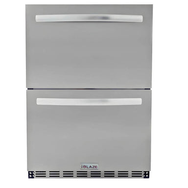 Blaze 23.5 Inch 5.1 Cu. Ft. Double Drawer Refrigerator