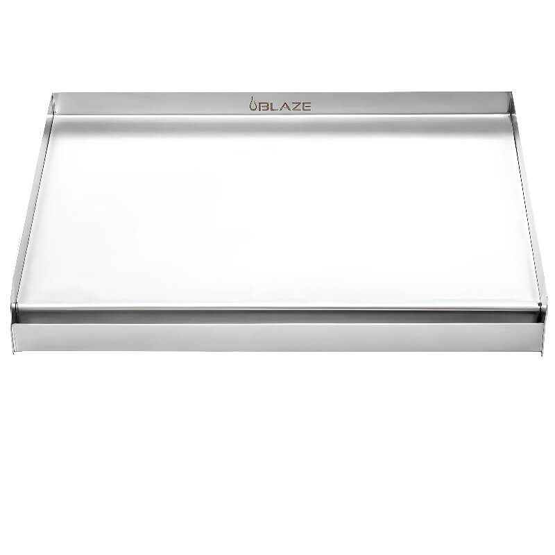 Blaze 24 Inch Stainless Steel Griddle Plate | 304 Stainless Steel Construction