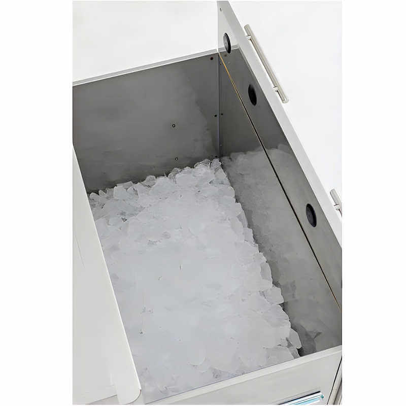 Blaze 30-Inch Stainless Steel Insulated Ice Drawer | Raised Mounting