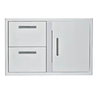 Blaze 32 Inch Stainless Steel Access Door And Double Drawer Combo 