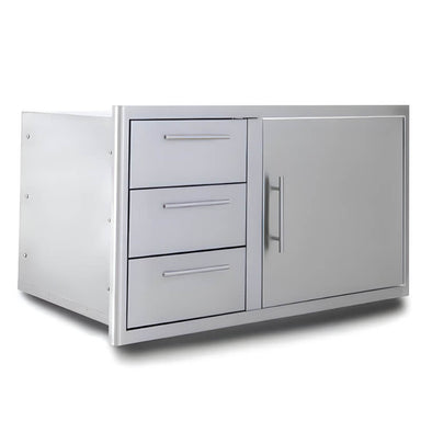 Blaze 39 Inch Stainless Steel Access Door And Triple Drawer Combo