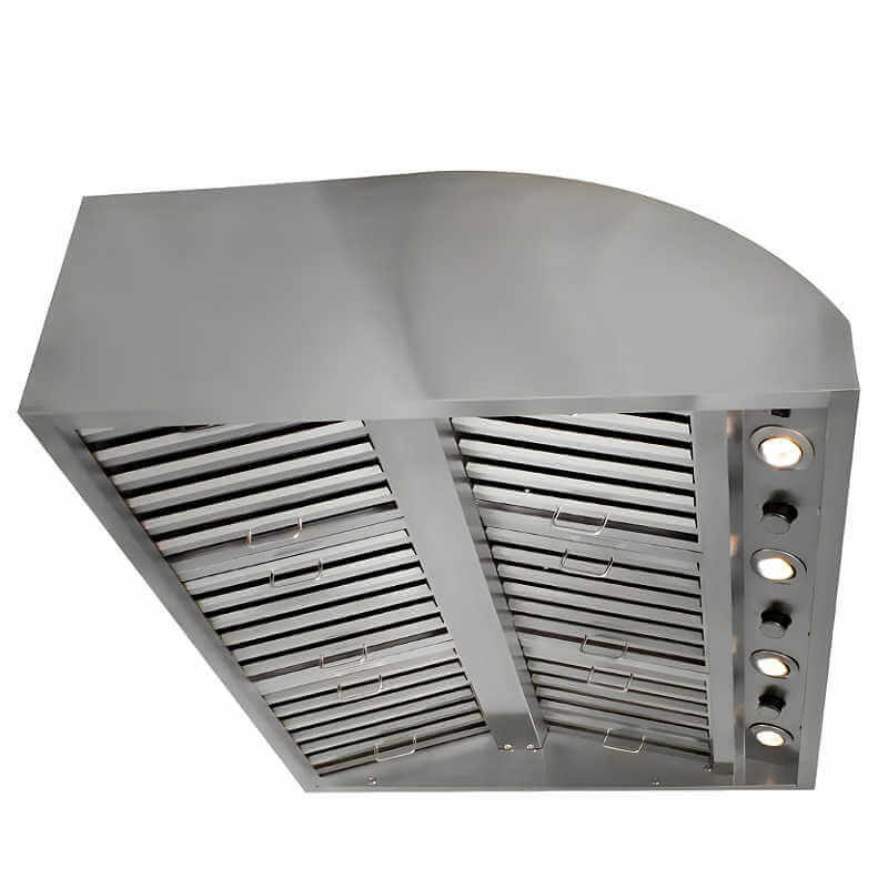 Blaze 42-Inch 2000 CFM Stainless Steel Outdoor Vent Hood | With Interior LED Lighting