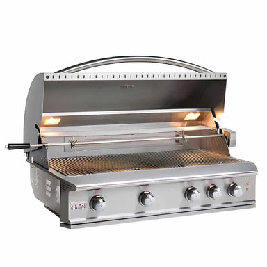 Blaze Professional LUX 44 Inch 4 Burner Built-In Gas Grill With Rear Infrared Burner 