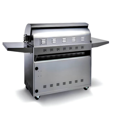 Blaze Professional LUX 44 Inch 4 Burner Freestanding Gas Grill | Rear View