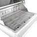 Blaze 32 Inch Built In Stainless Steel Charcoal Grill with Stainless Steel Cooking Grates