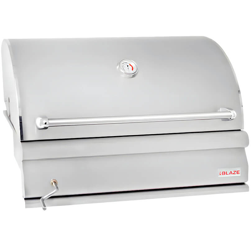 Blaze 32 Inch Built In Stainless Steel Charcoal Grill - BLZ-4-CHAR