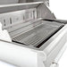 Blaze 32 Inch Built In Stainless Steel Charcoal Grill with Adjustable Charcoal Tray