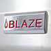Blaze 32 Inch Built In Stainless Steel Charcoal Grill Logo