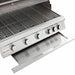 Blaze Premium LTE 40" 5-Burner Built-In Gas Grill with Grease Tray