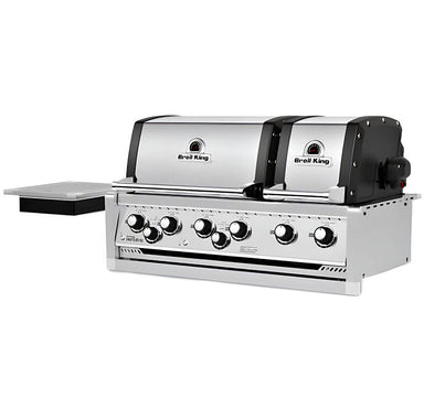 Broil King Regal S 690i Pro Infrared 6-Burner Built In Gas Grill Angled View