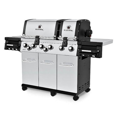 Broil King Regal S 690 PRO IR 6-Burner Gas Grill 957944 with stainless steel construction