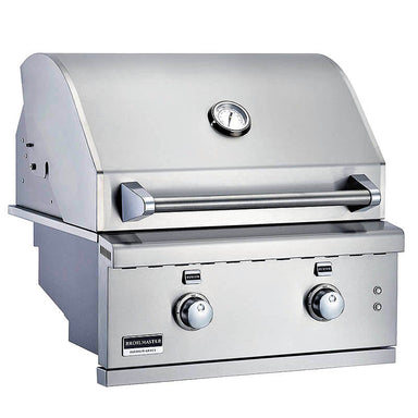 Broilmaster 26" Stainless Freestanding Gas Grill with stainless steel construction