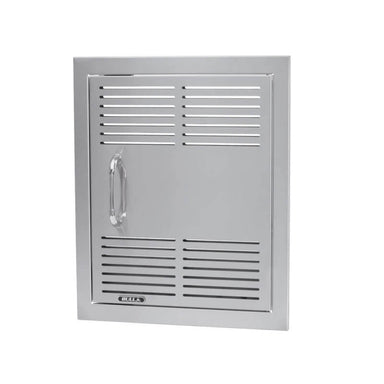 Bull 18 Inch Vented Stainless Steel Single Vertical Access Door With Reveal