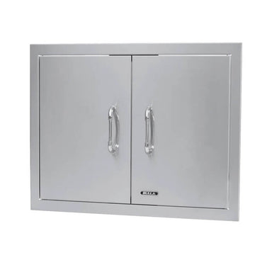 Bull 25 Inch Dual-Lined Stainless Steel Double Access Doors With Reveal 