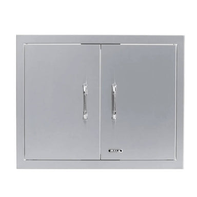 Bull 25 Inch Dual-Lined Stainless Steel Double Access Doors With Reveal | 304 Stainless Steel Construction