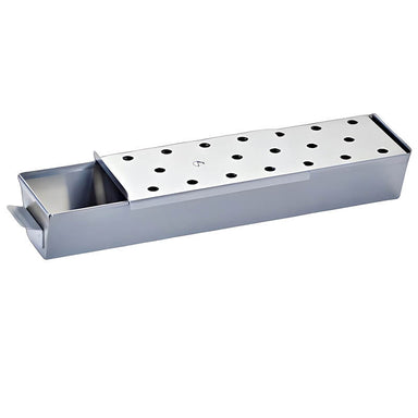 Bull Large Easy Fill Stainless Steel Smoker Box | 304 Stainless Steel Construction