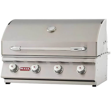Bull Outlaw 30 Inch 4 Burner Built-In Gas Grill | Dual Lined Grill Hood
