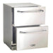 Bull Premium 24-Inch 5 Cu. Ft. Outdoor Rated Refrigerator Drawers | Self-Closing Drawer Glides