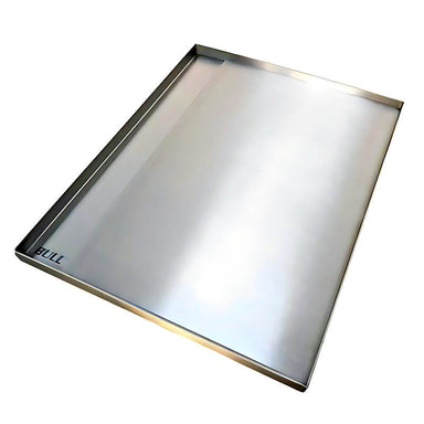 Bull Slide-In Removable Stainless Steel Griddle Plate | Full Length Grease Tray