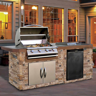 Cal Flame 7 Ft. BBQ Grill Island - BBK-710