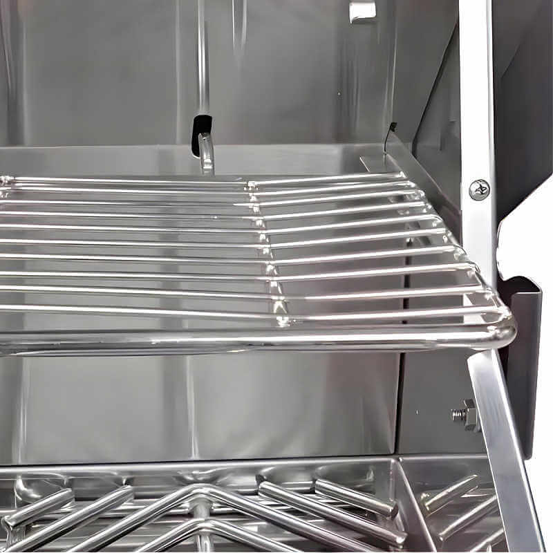 Cal Flame G Series 32 Inch Charcoal Built-In Grill | Adjustable Warming Rack 