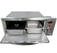 Cal Flame 2-in-1 Built-In 110V Electric Stainless Steel Outdoor Warming & Pizza Oven