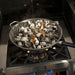 Fire Magic Echelon Diamond Built-In Gas Power Burner - Cooking Mussels