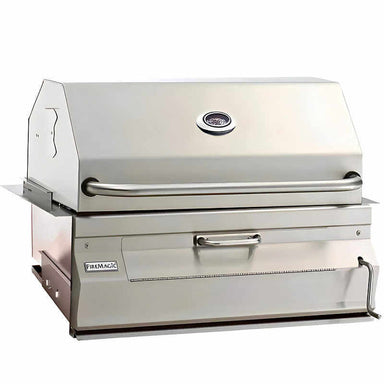 Fire Magic Legacy Built-In Smoker Charcoal Grill 30 Inch Charcoal Grill