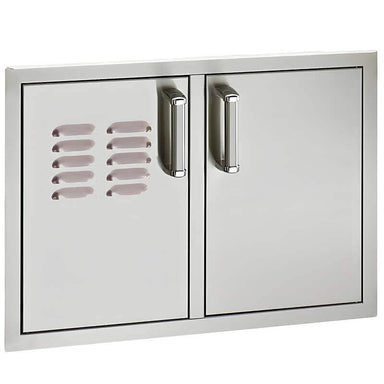 Fire Magic Premium Flush 30-Inch x 20-Inch Double Doors with Louvers