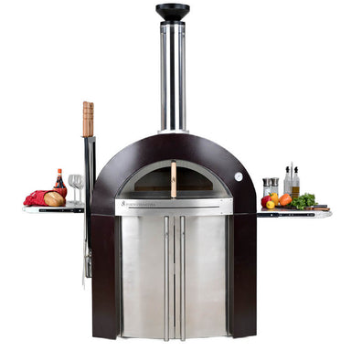 Forno Venetzia Bellagio 500 44-Inch Outdoor Wood-Fired Pizza Oven