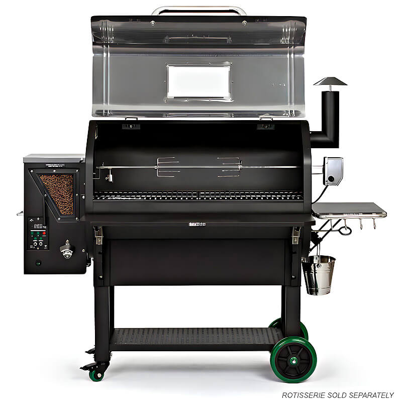 Green Mountain Grills Peak Prime SS Pellet Grill ample shelve space