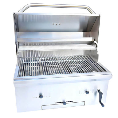 KoKoMo Grills 32 Inch Built In Charcoal Grill