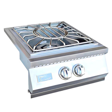 Kokomo Grills Built-in Power Burner with Removable Grate for Wok