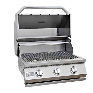 Kokomo Grills Mini Maui 6 Ft. Square Bar Top with 26-Inch Grill Island | 26-Inch 3 Burner Gas Grill Double Walled Stainless Steel Construction