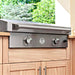Le Griddle 30 Inch Ranch Hand Built In Gas Griddle in an Outdoor Kitchen