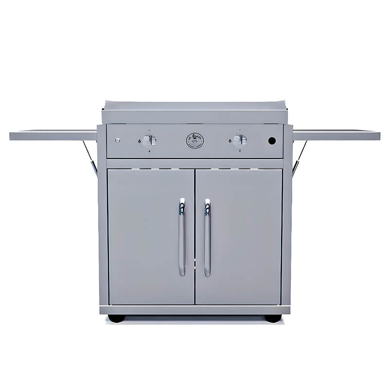 Le Griddle 30 Inch Ranch Hand Freestanding Gas Griddle with Cart
