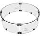 Elementi 24-Inch Round Tempered Glass Wind Screen for Fire Bowls