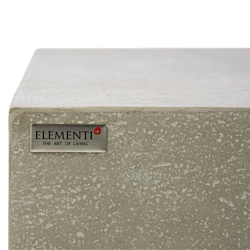 Elementi Plus Monte Carlo Fire Table with wide Ledge for Beverages and Food