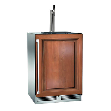 Perlick 24-Inch C-Series Panel Ready Single Tap Outdoor Beverage Dispenser w/ Lock | Right Hinge