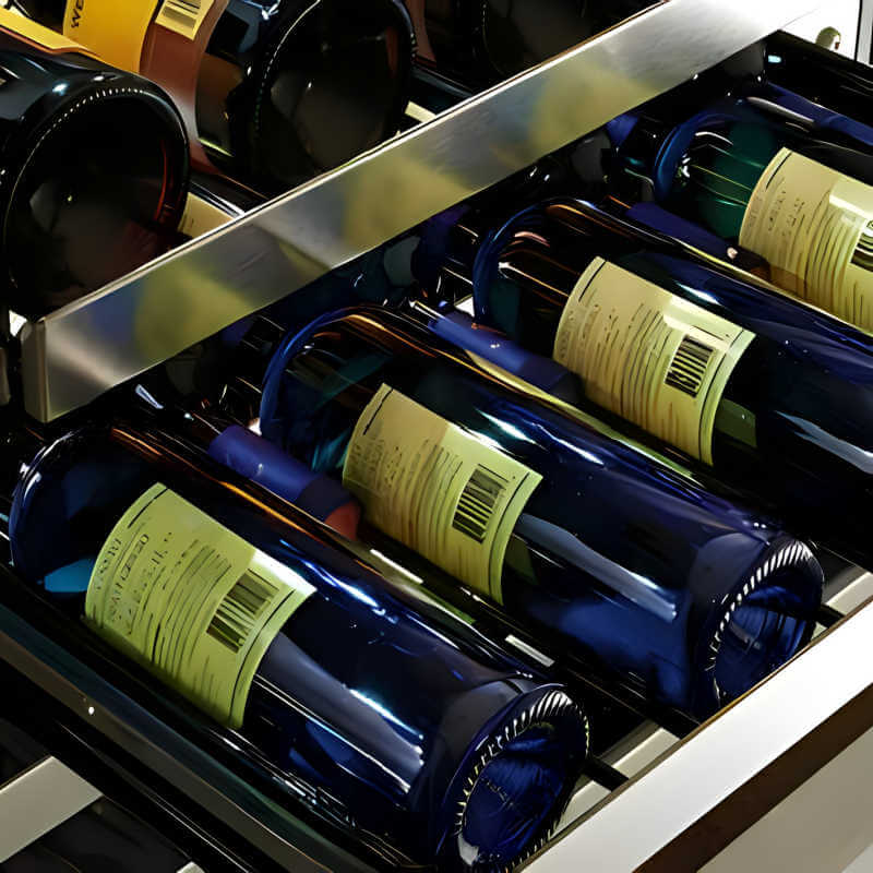 Perlick 24-Inch Signature Series Panel Ready Outdoor Wine Reserve | Wine Rack Capacity