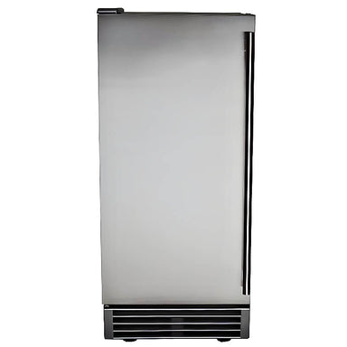 RCS 44 Lb. 15-Inch Outdoor Rated Ice Maker With Gravity Drain | Front Venting