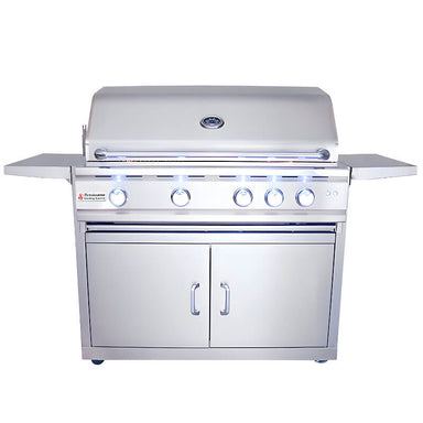 RCS Cutlass Pro 38 Inch Freestanding Gas Grill With Flame Tamers 