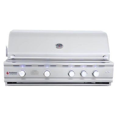 RCS Cutlass Pro 42 Inch Built-In Gas Grill with Ceramic Briquettes 