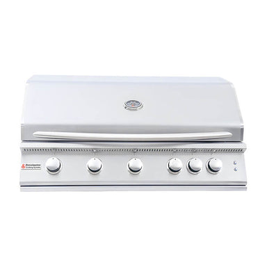 RCS Premier 40 Inch 5 Burner Built In Gas Grill | Stainless Steel Construction