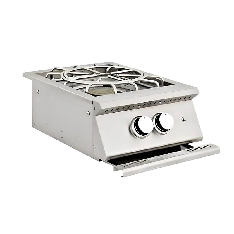 RCS Premier Pro L Series Gas Power Burner | Stainless Steel Cooking Grates